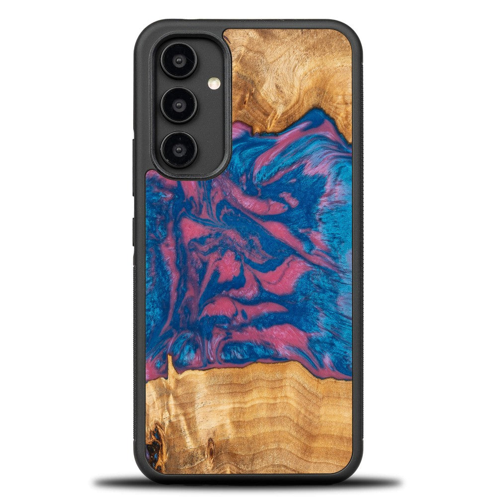 Holzhülle für Galaxy A54 5G, Bewood Unique Neons Vegas