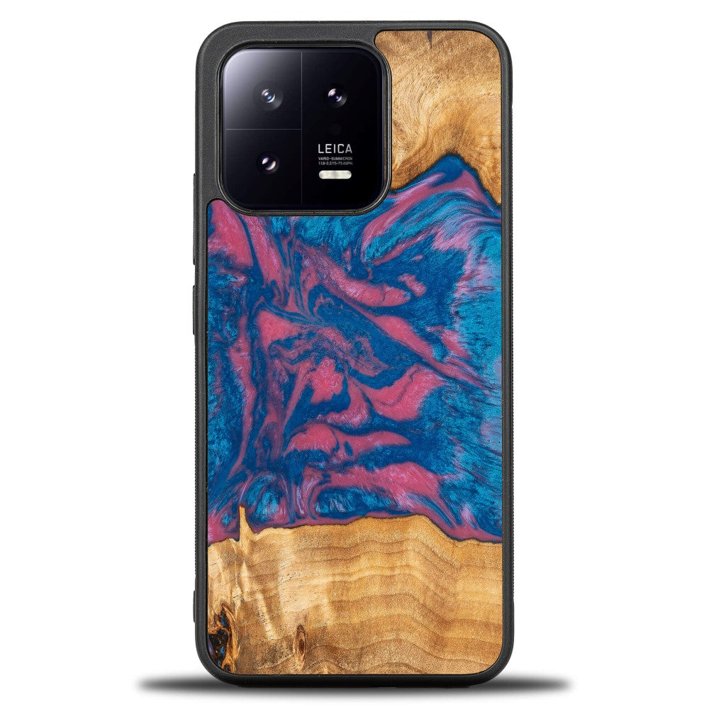 Holzhülle für Xiaomi 13, Bewood Unique Neons Vegas
