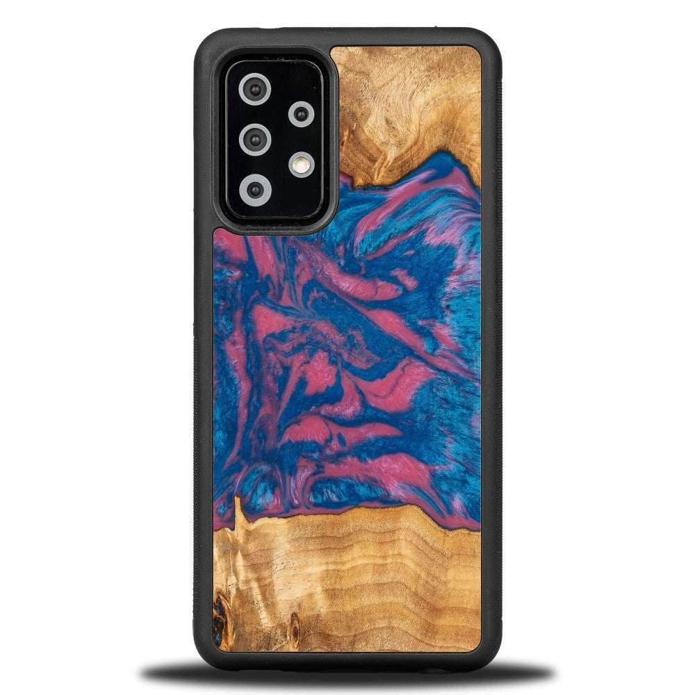 Holzhülle für Galaxy A52s / A52 5G / A52 4G, Bewood Unique Neons Vegas
