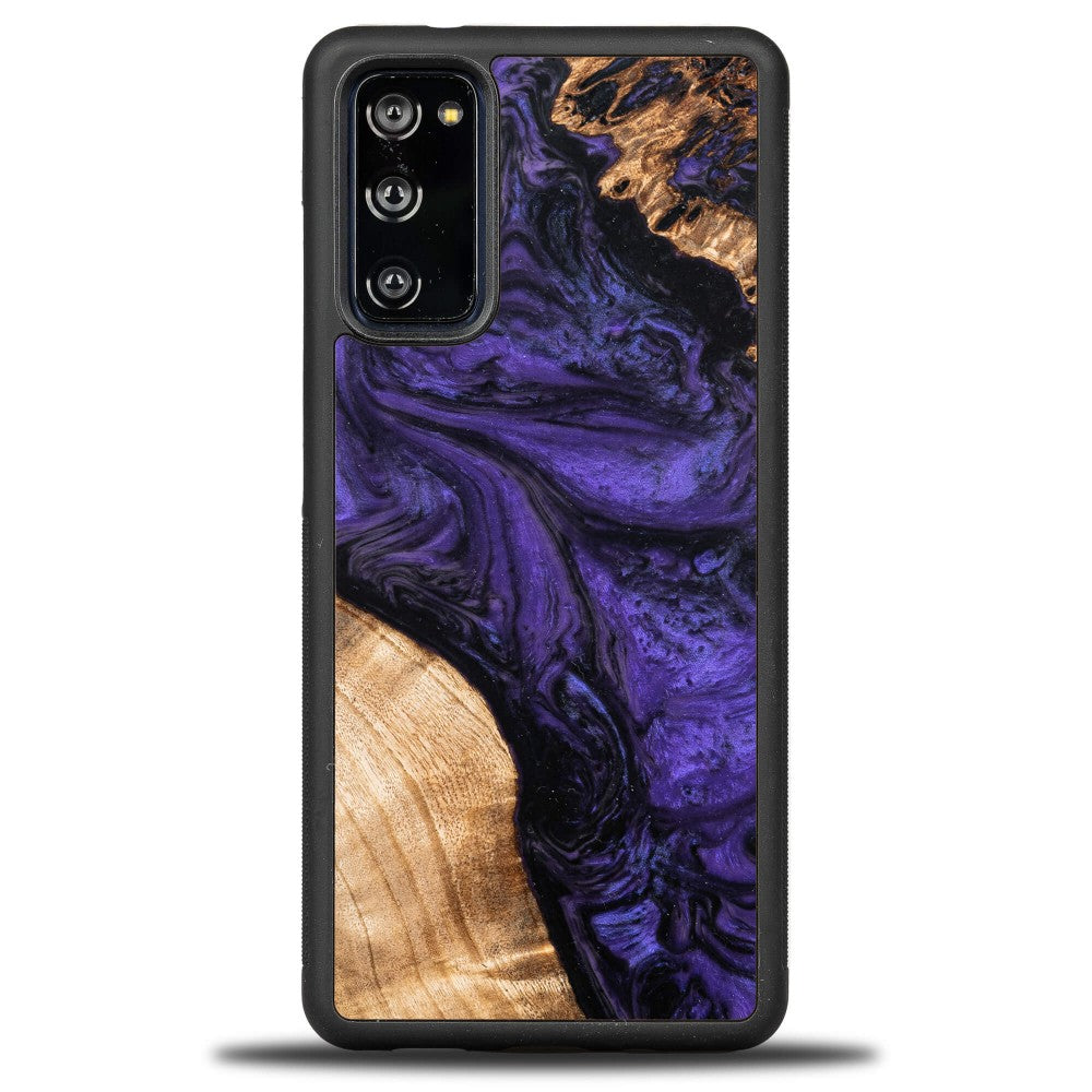 Holzhülle für Galaxy S20 FE, Bewood Unique Violet