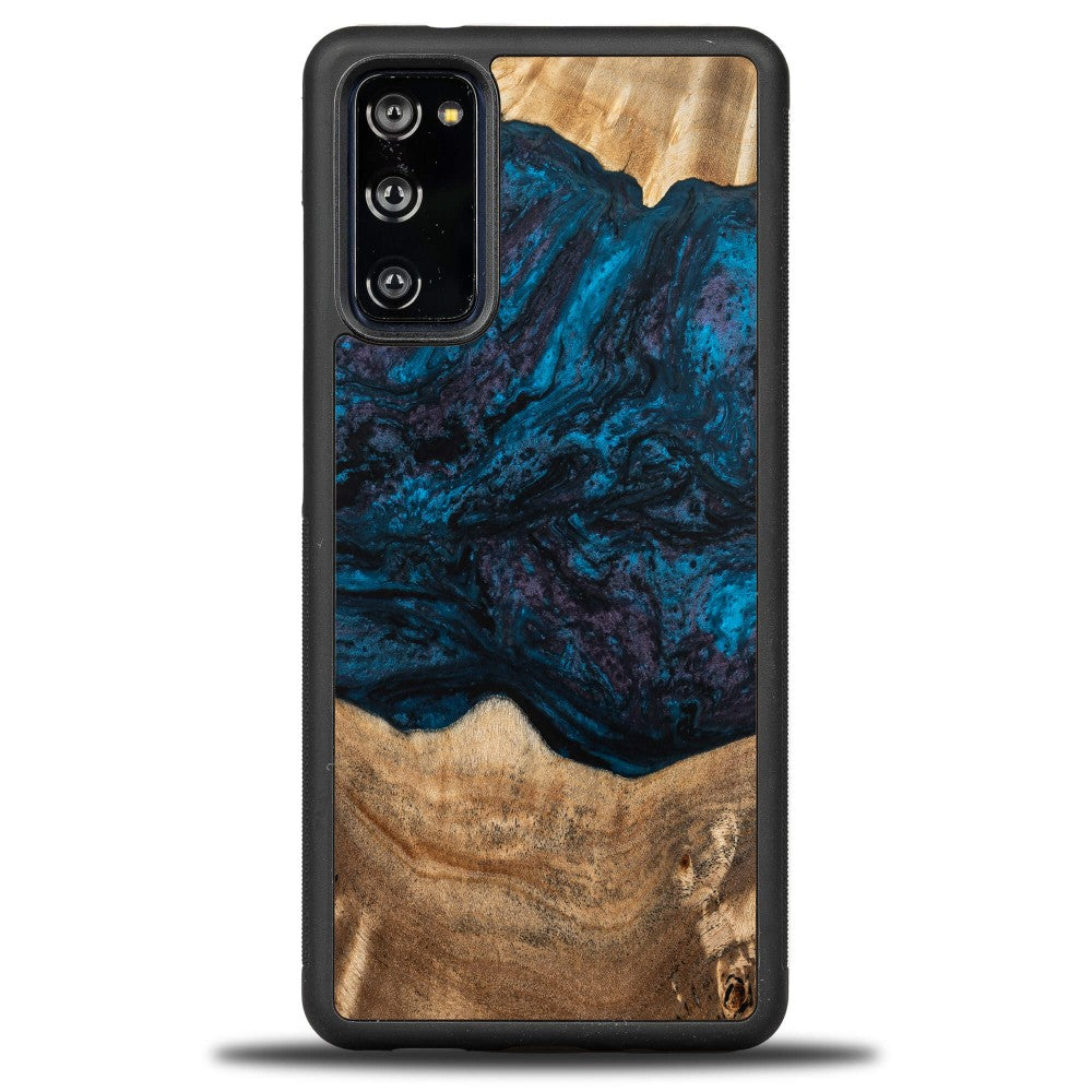 Holzhülle für Galaxy S20 FE, Bewood Unique Planets Neptun