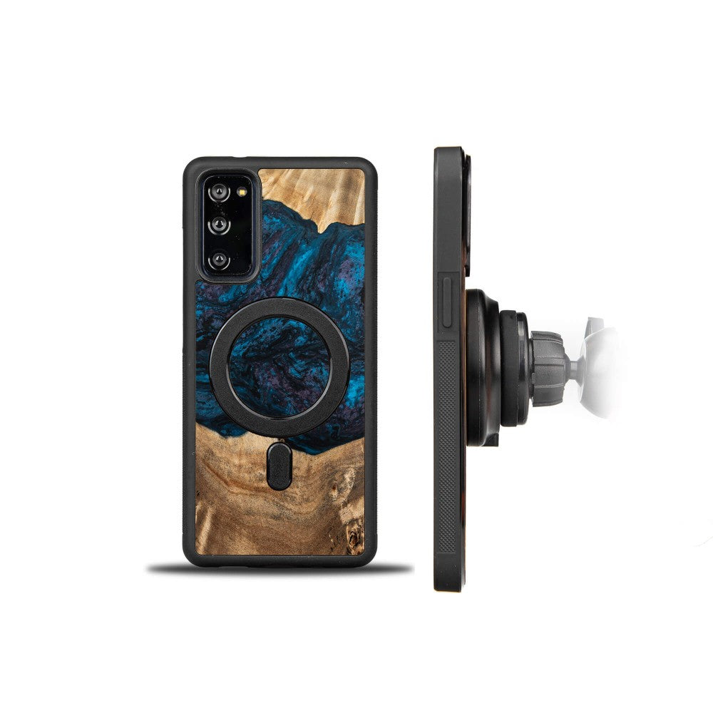 Holzhülle für Galaxy S20 FE, Bewood Unique Planets Neptun