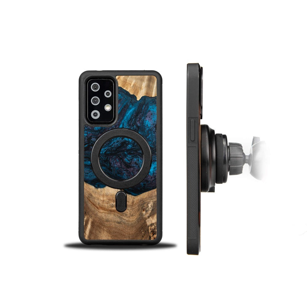 Holzhülle für Galaxy A72 5G, Bewood Unique Planets Neptun