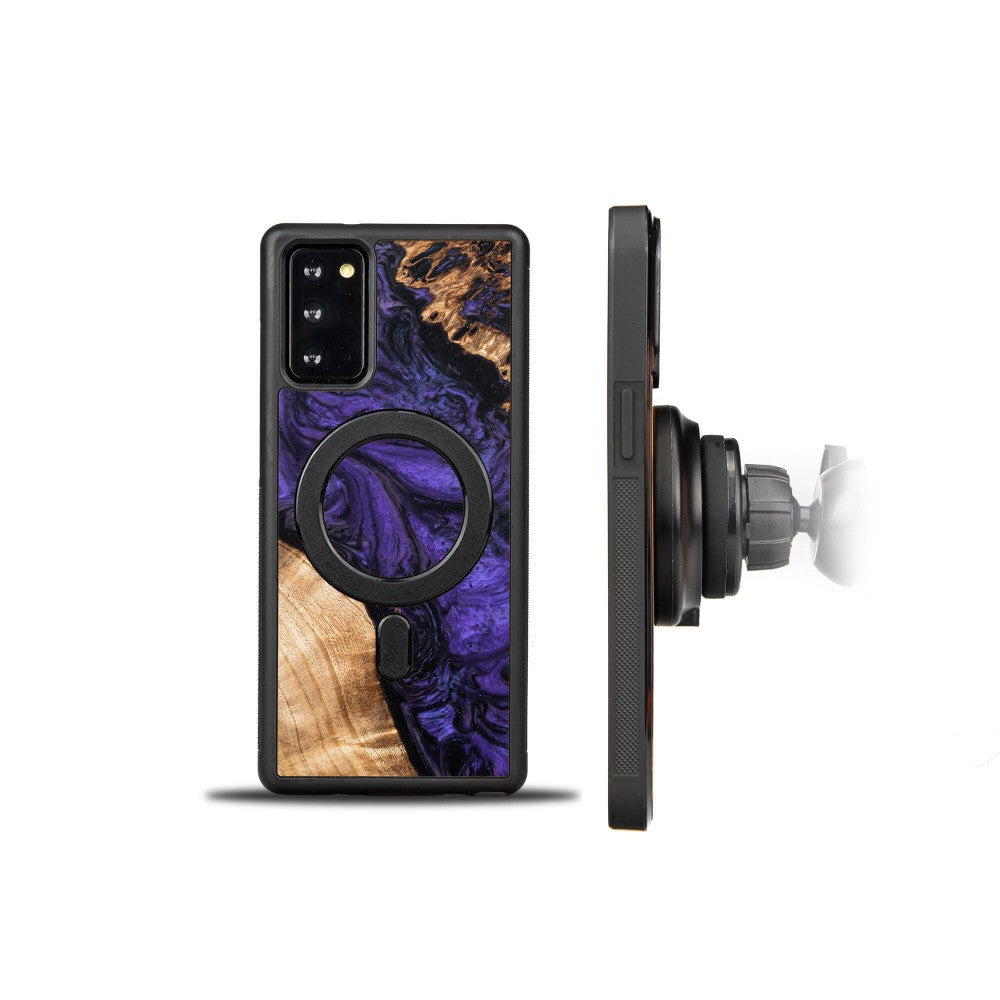 Holzhülle für Galaxy Note 20, Bewood Unique Violet