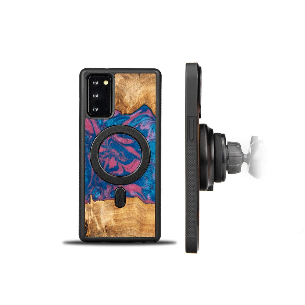 Holzhülle für Galaxy Note 20, Bewood Unique Neons Vegas