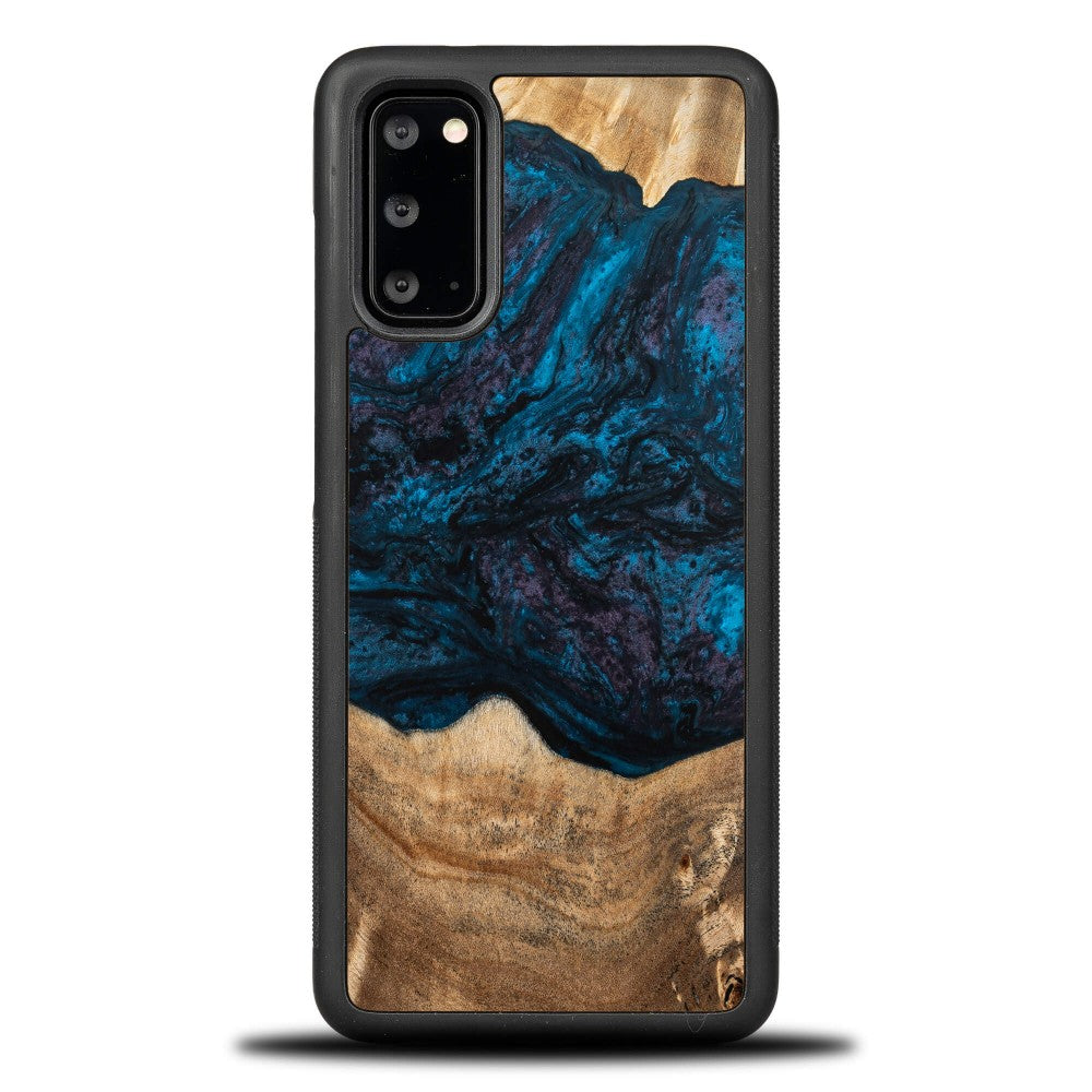 Holzhülle für Galaxy S20, Bewood Unique Planets Neptun