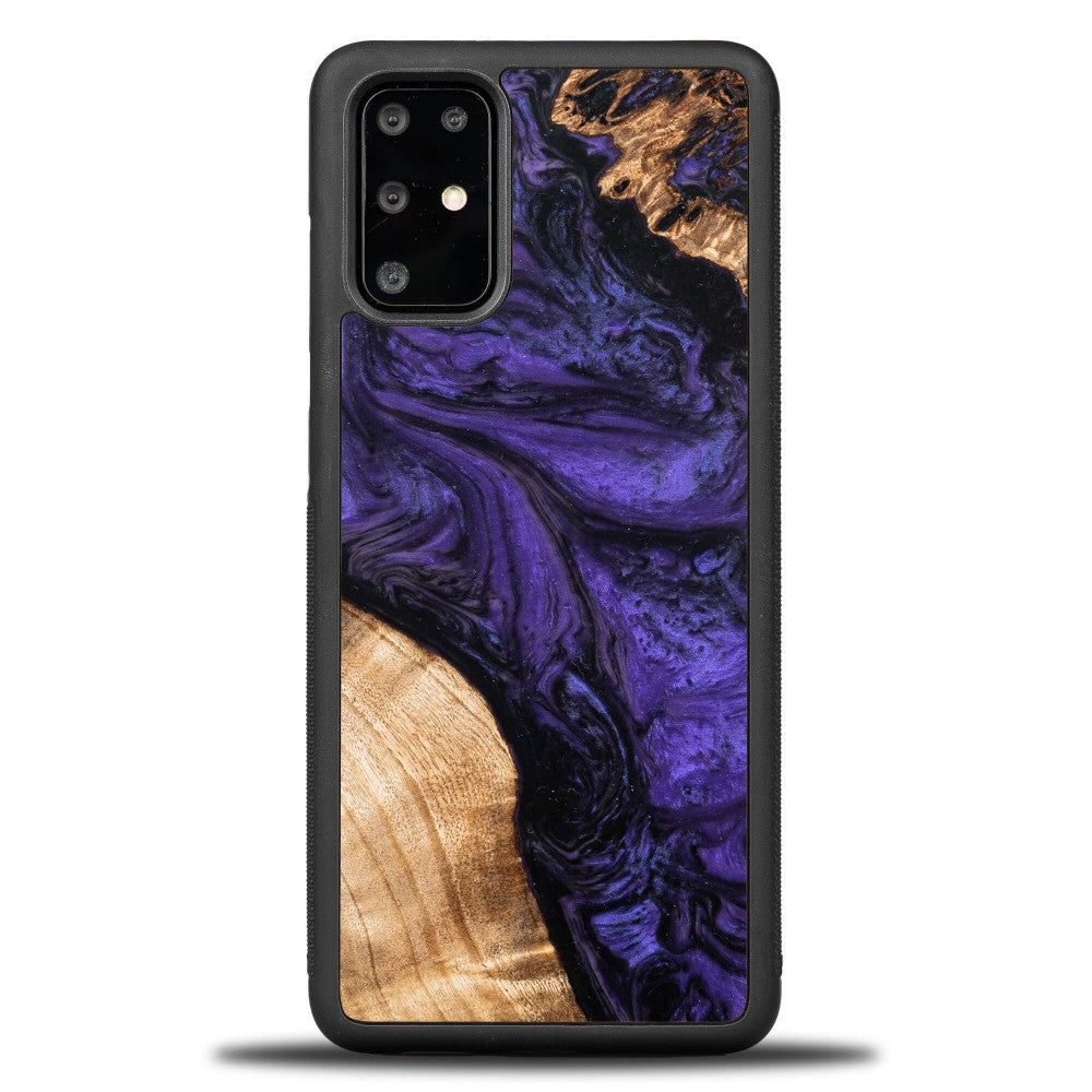 Holzhülle für Galaxy S20 Plus, Bewood Unique Violet