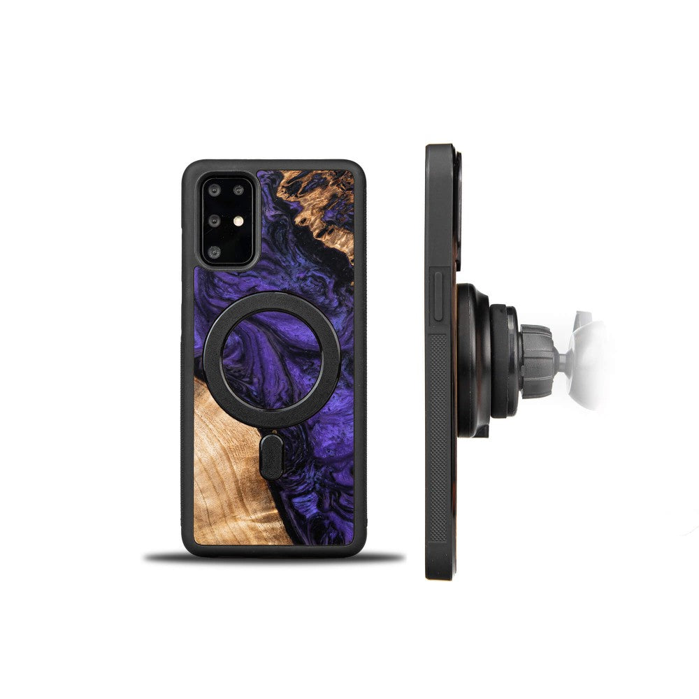 Holzhülle für Galaxy S20 Plus, Bewood Unique Violet