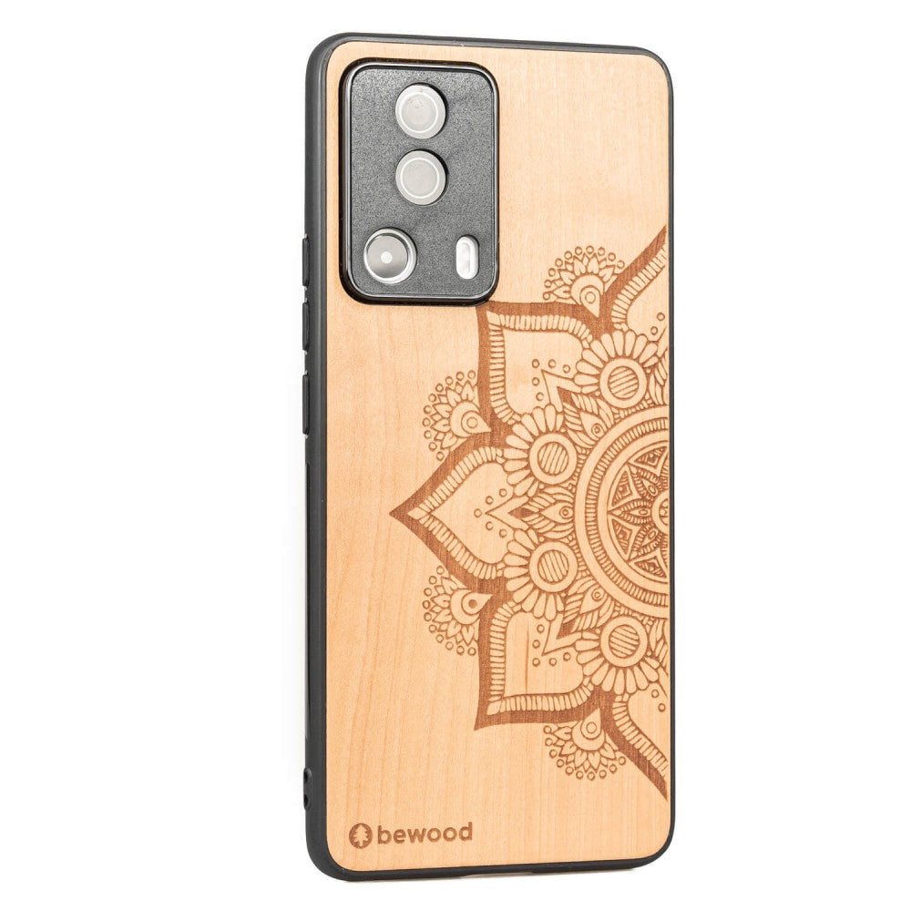 Holzhülle für Xiaomi 13 Lite, Bewood Apfelbaum Mandala