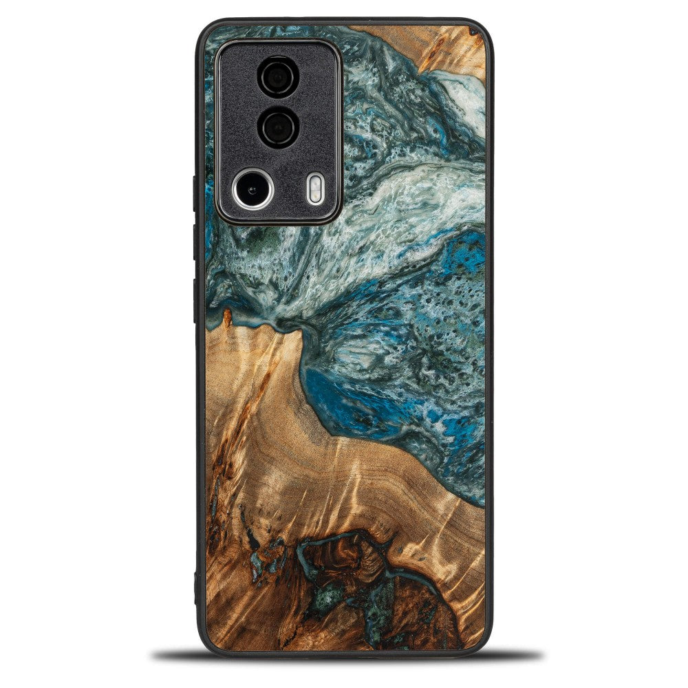 Holzhülle für Xiaomi 13 Lite, Bewood Unique Planets Erde