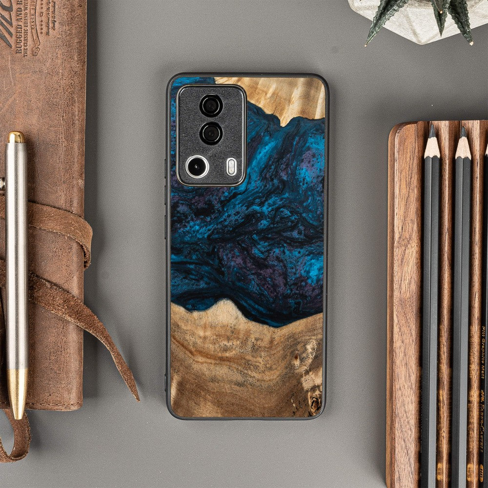 Holzhülle für Xiaomi 13 Lite, Bewood Unique Planets Neptun