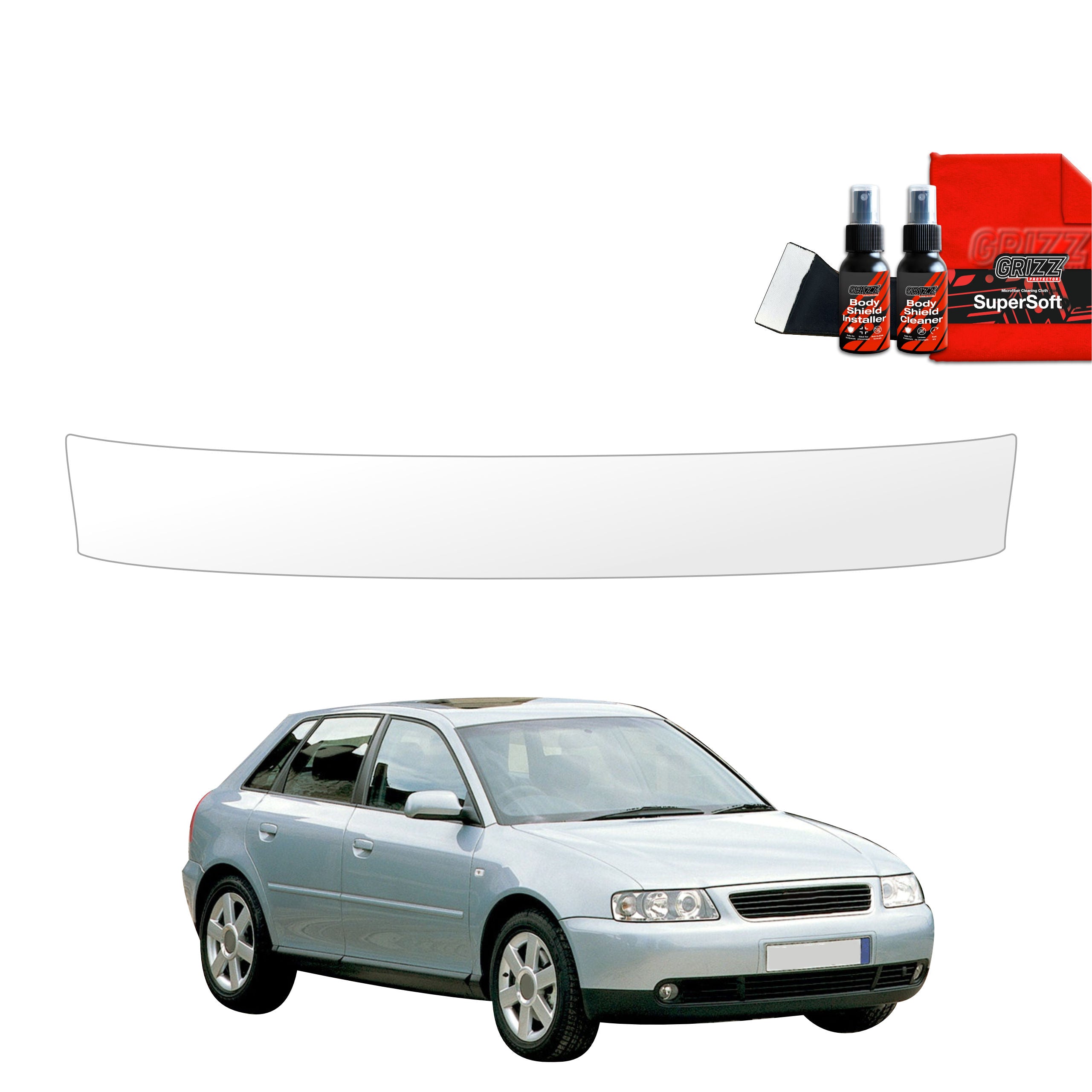Schutzfolie Grizz Protector für Ladekante - Audi A3 8L Hatchback 5D (1999-2003)