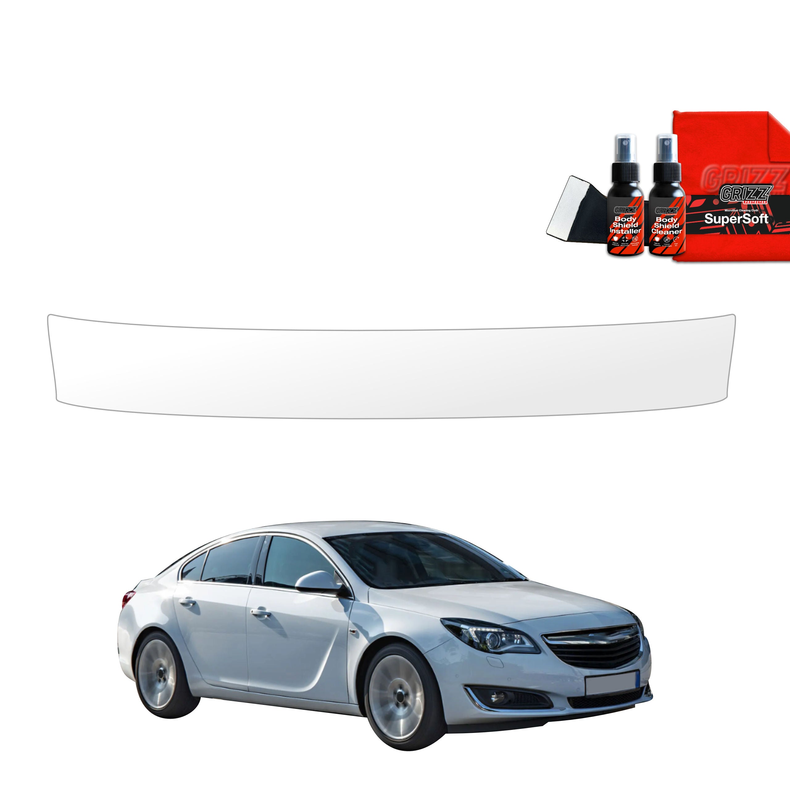 Schutzfolie Grizz Protector für Ladekante - Opel Insignia A Sedan Facelifting (2013-2017)