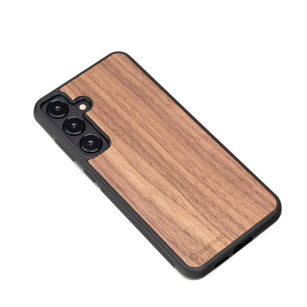 Holzhülle für Galaxy S24 Plus, Bewood Amerikanischer Nussbaum