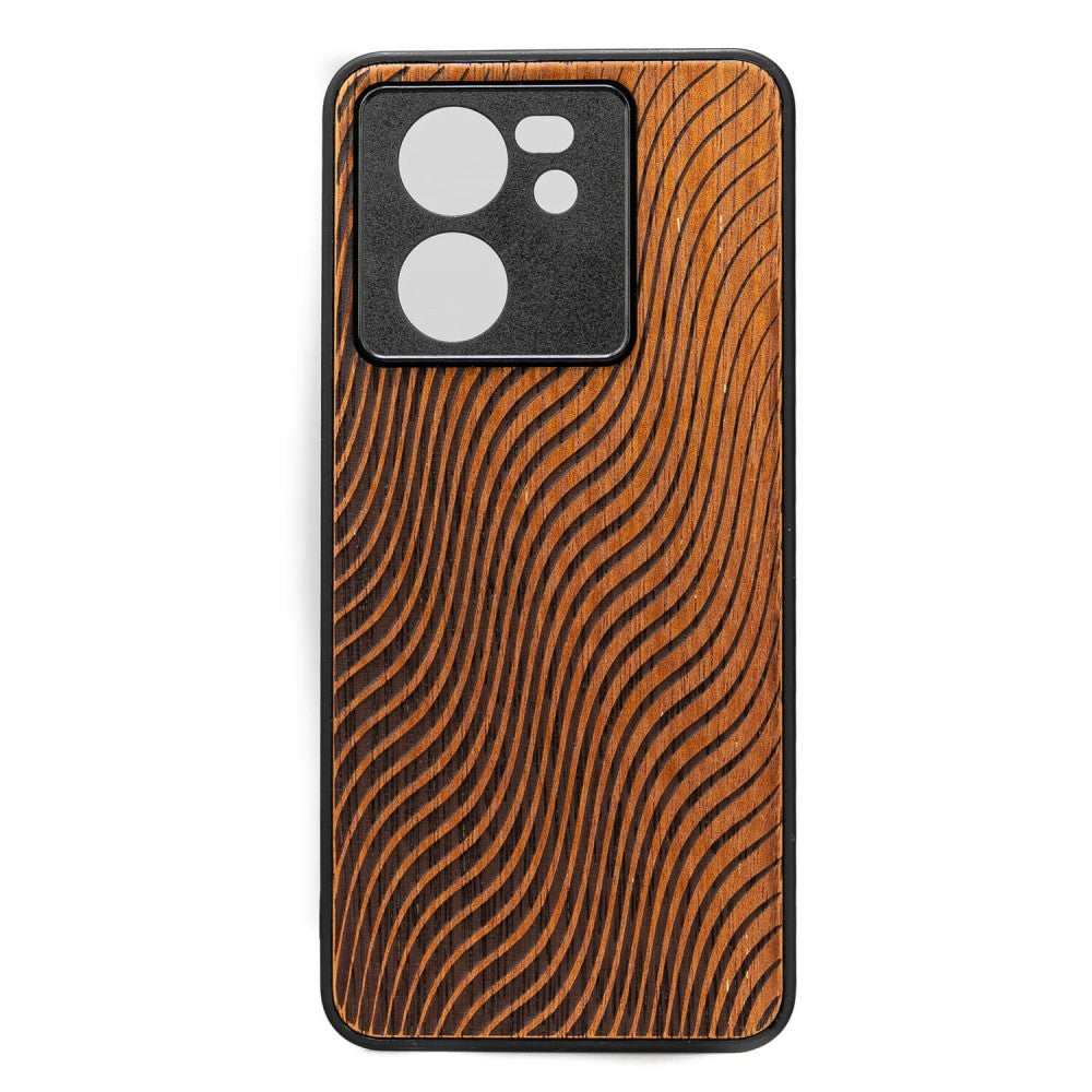 Holzhülle für Xiaomi 13T Pro / 13T, Bewood Merbauwellen