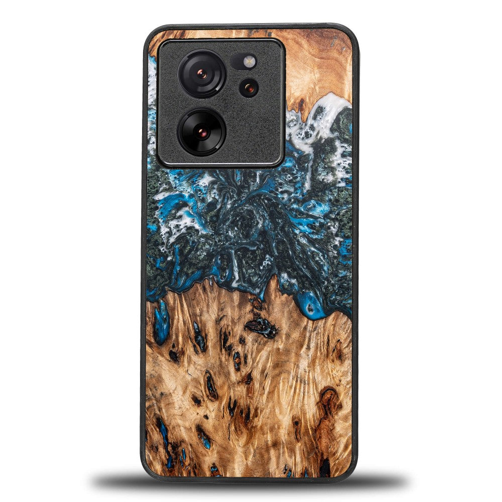 Holzhülle für Xiaomi 13T Pro / 13T, Bewood Unique Planets Erde