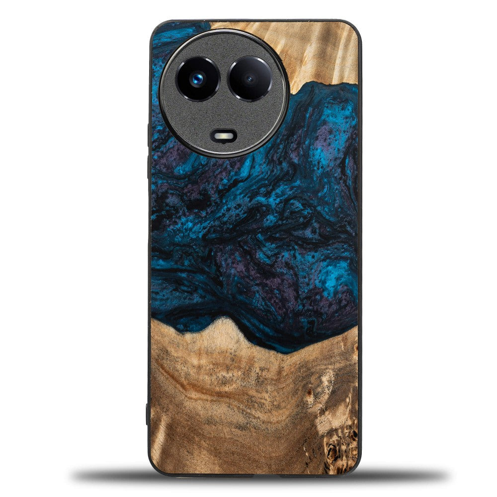 Holzhülle für Realme 11 5G, Bewood Unique Planets Neptun