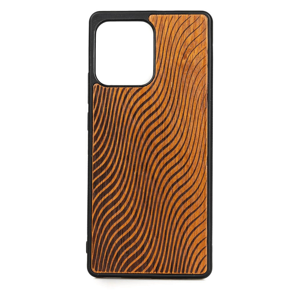 Holzhülle für Motorola Edge 40 Neo, Bewood Merbauwellen