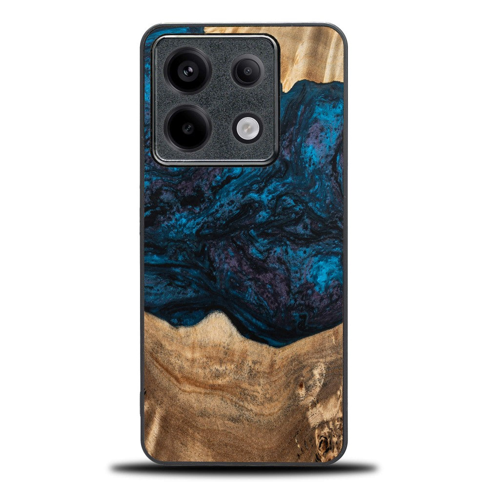 Holzhülle für Xiaomi Redmi Note 13 5G, Bewood Unique Planets Neptun