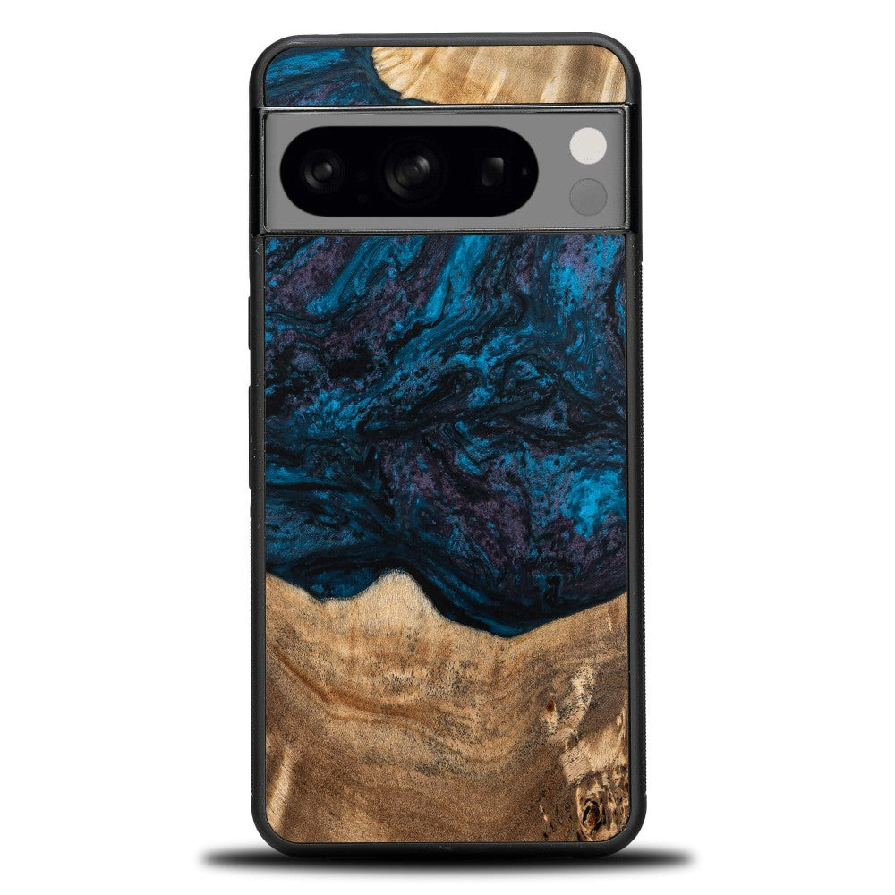 Holzhülle für Google Pixel 8 Pro, Bewood Unique Planets Neptun