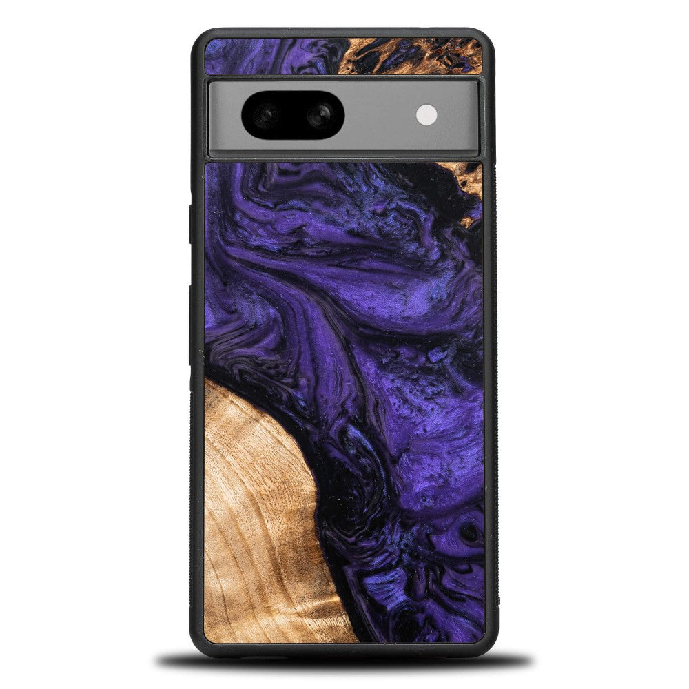 Holzhülle für Google Pixel 7A, Bewood Unique Violet