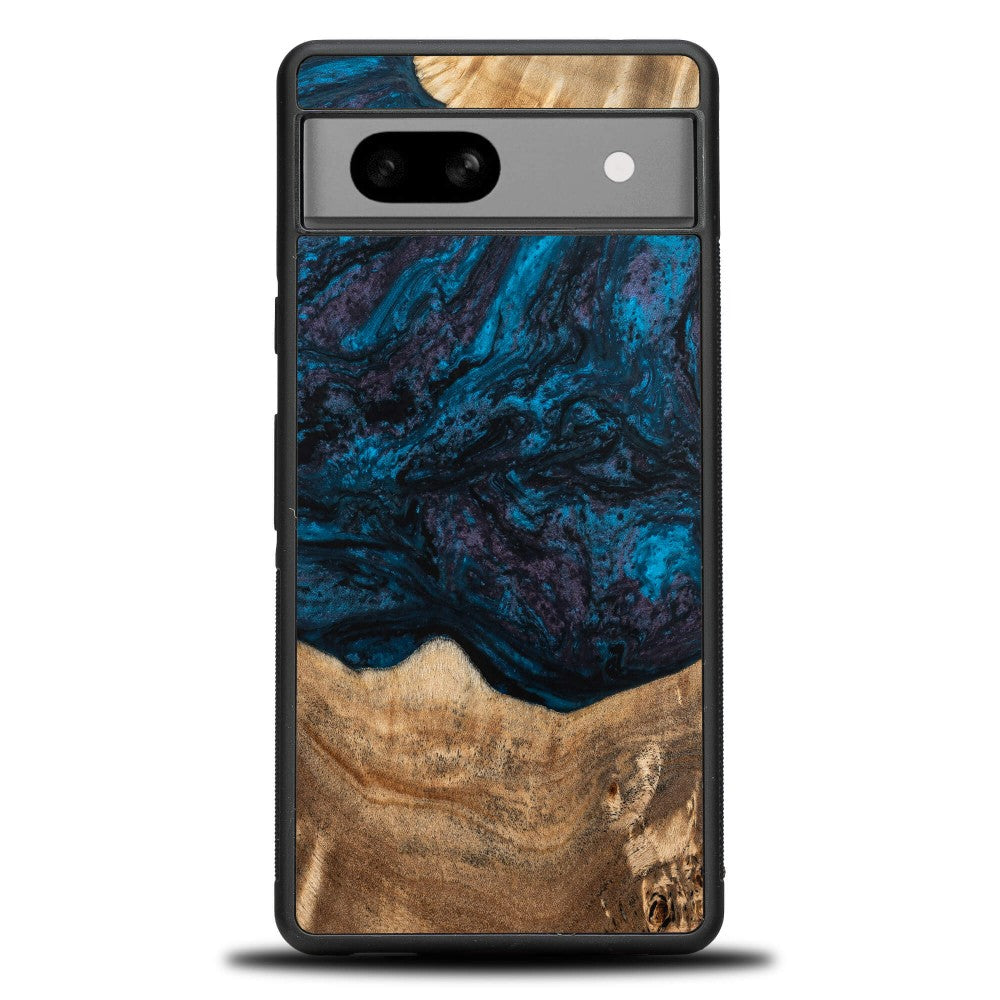Holzhülle für Google Pixel 7A, Bewood Unique Planets Neptun
