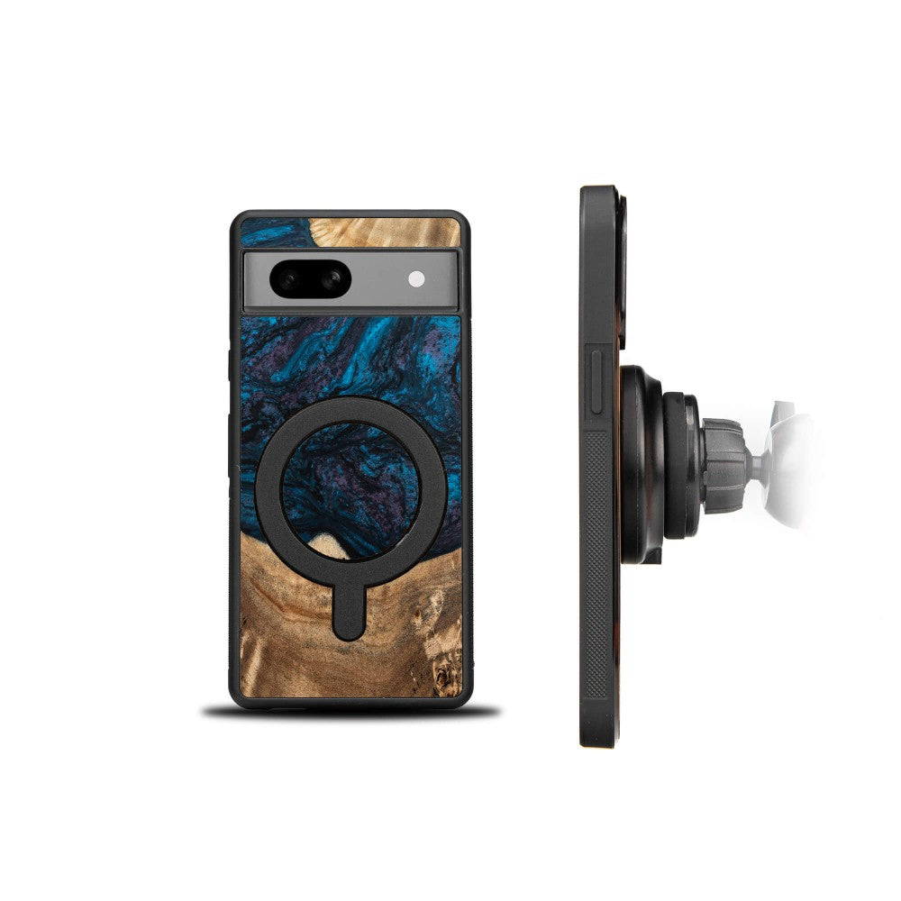 Holzhülle für Google Pixel 7A, Bewood Unique Planets Neptun