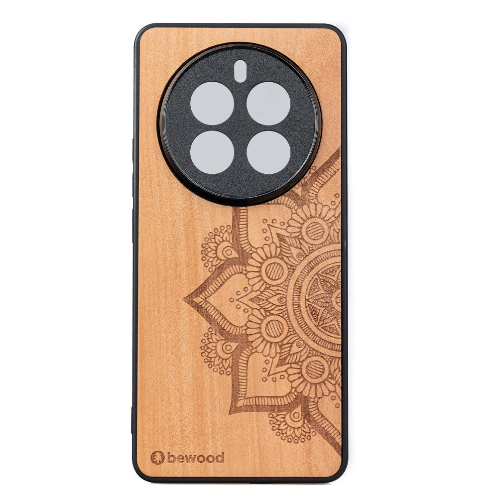 Holzhülle für Realme 12 Pro / 12 Pro+, Bewood Apfelbaum Mandala