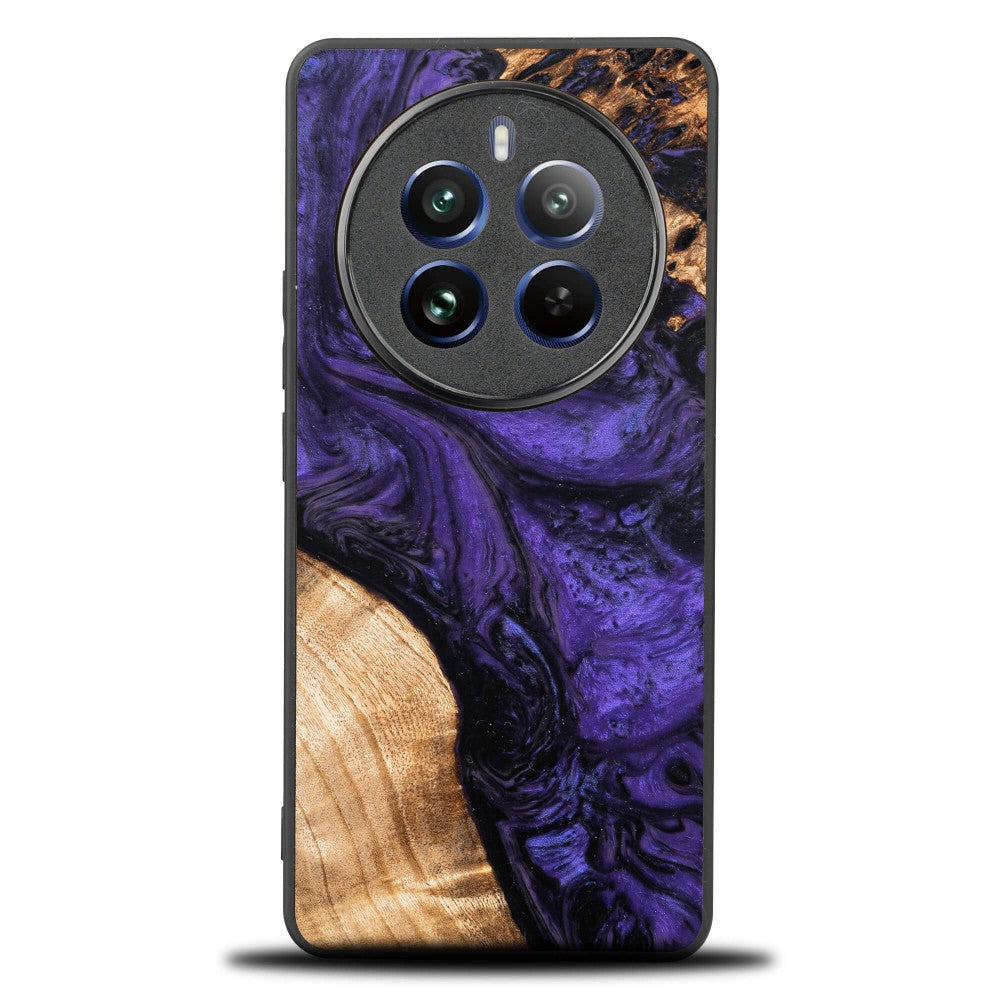 Holzhülle für Realme 12 Pro / 12 Pro+, Bewood Unique Violet