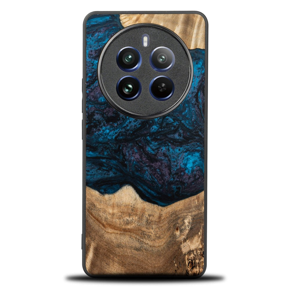 Holzhülle für Realme 12 Pro / 12 Pro+, Bewood Unique Planets Neptun