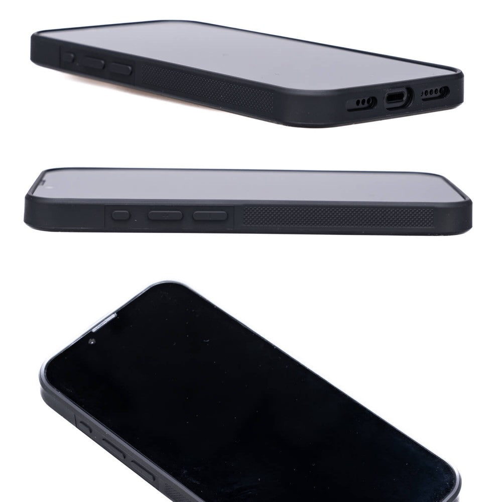 Holzhülle für iPhone 17e / 16e, Bewood Merbauwellen