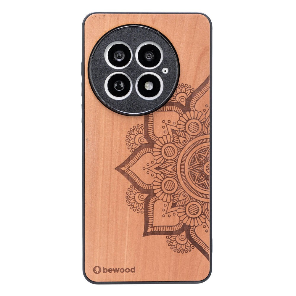 Holzhülle für OnePlus 13, Bewood Apfelbaum Mandala