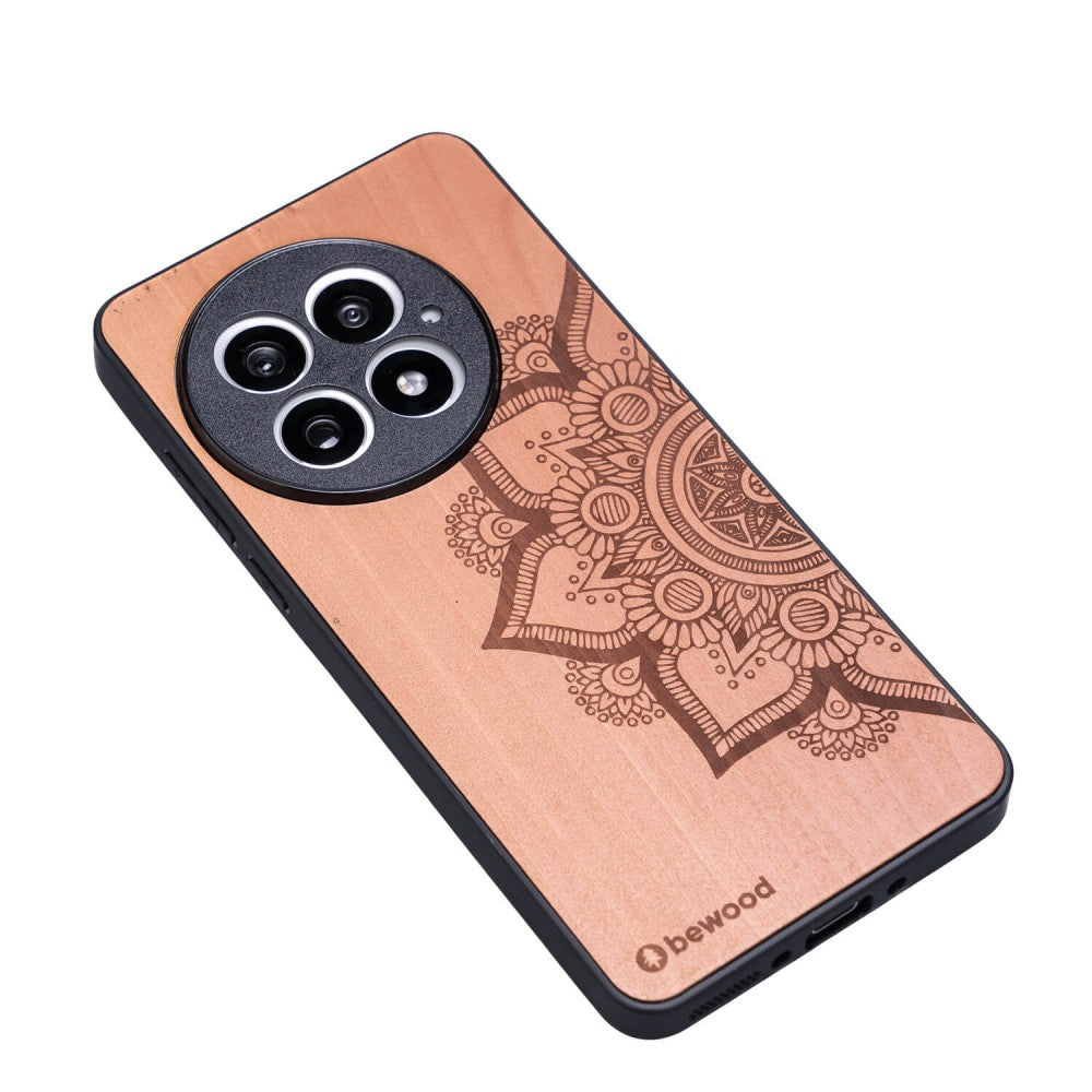 Holzhülle für OnePlus 13, Bewood Apfelbaum Mandala