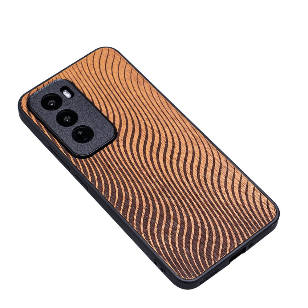 Holzhülle für Oppo Reno 12, Bewood Merbauwellen