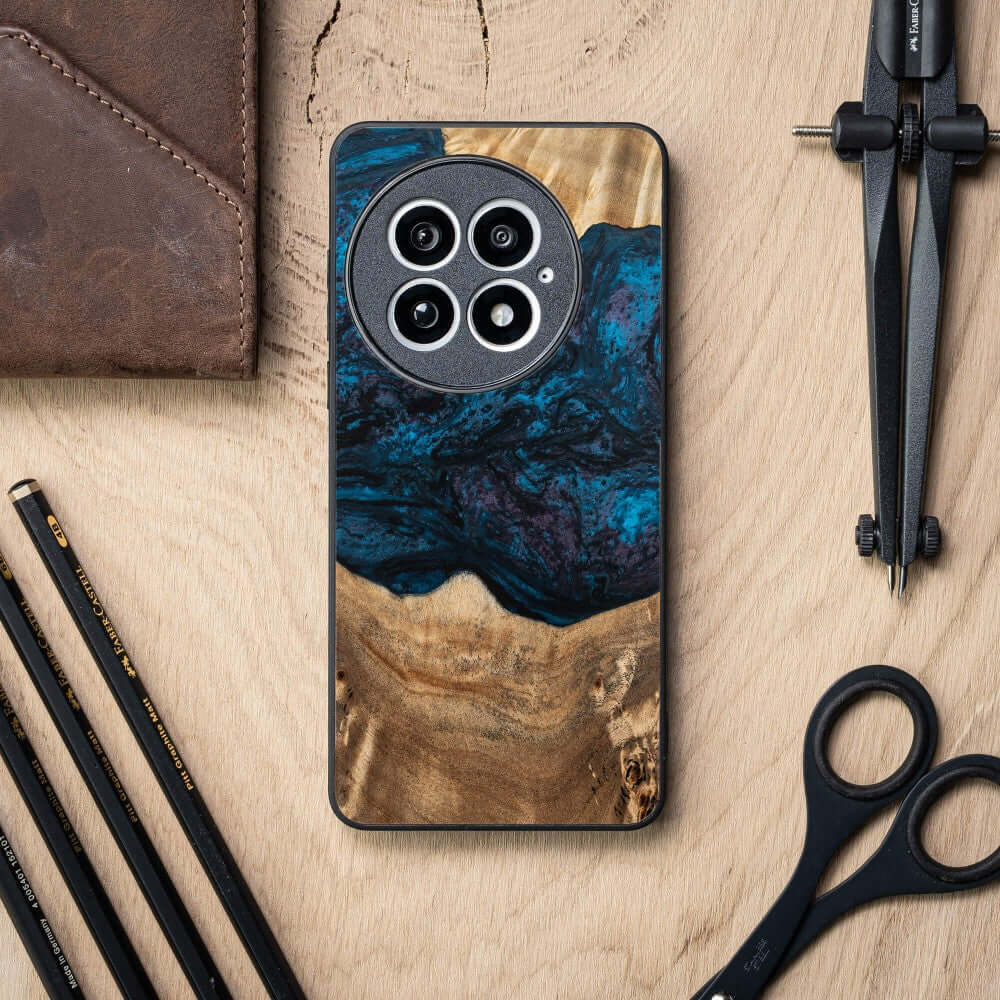 Holzhülle für OnePlus 13, Bewood Unique Planets Neptun