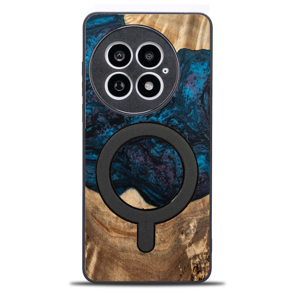 Holzhülle für OnePlus 13, Bewood Unique Planets Neptun für MagSafe
