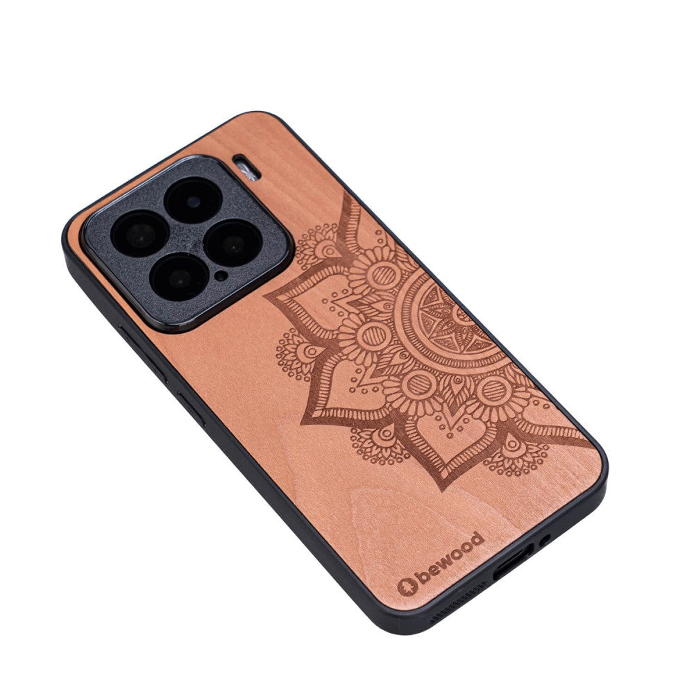 Holzhülle für Xiaomi 15, Bewood Apfelbaum Mandala