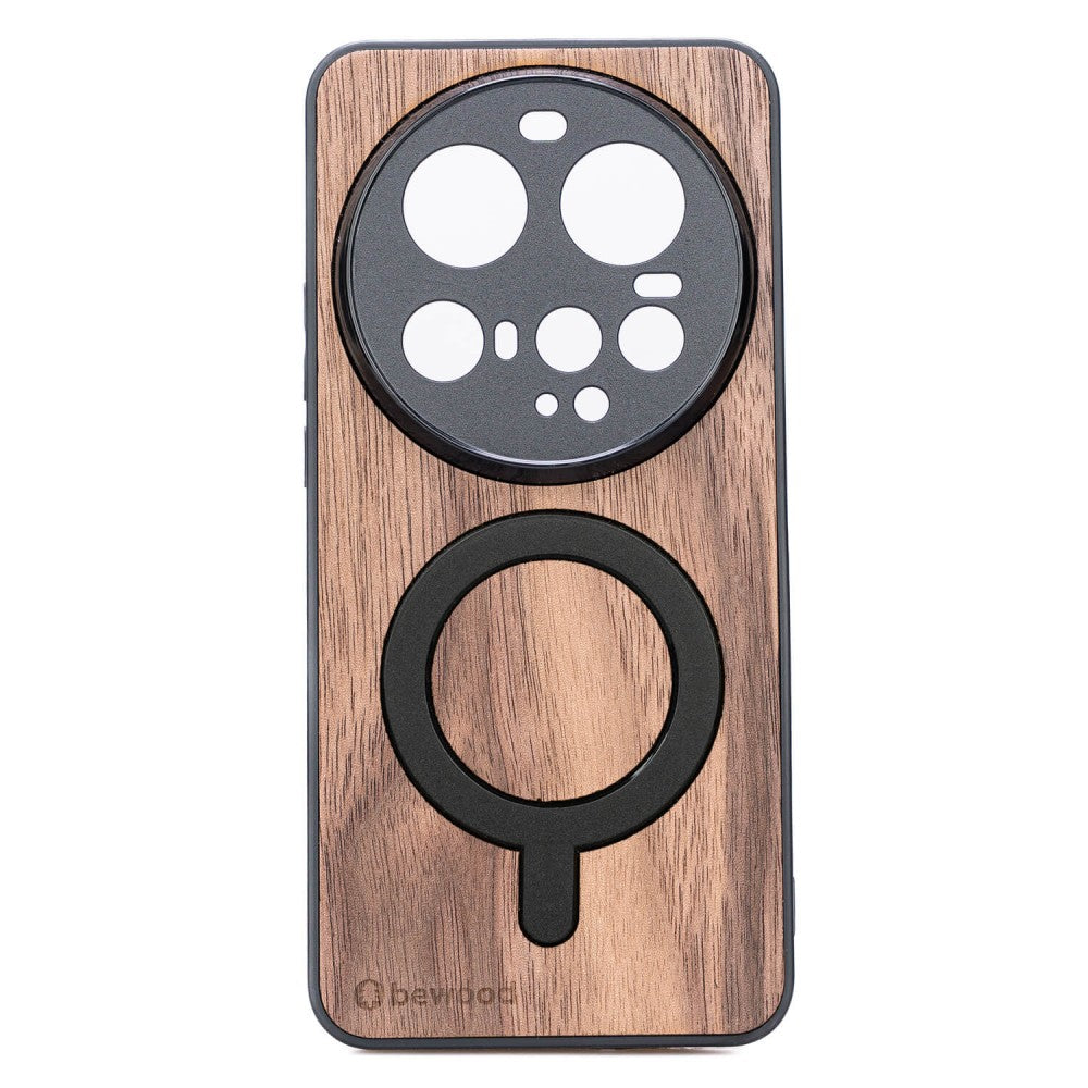 Holzhülle für Xiaomi 15 Ultra, Bewood Amerikanischer für MagSafe