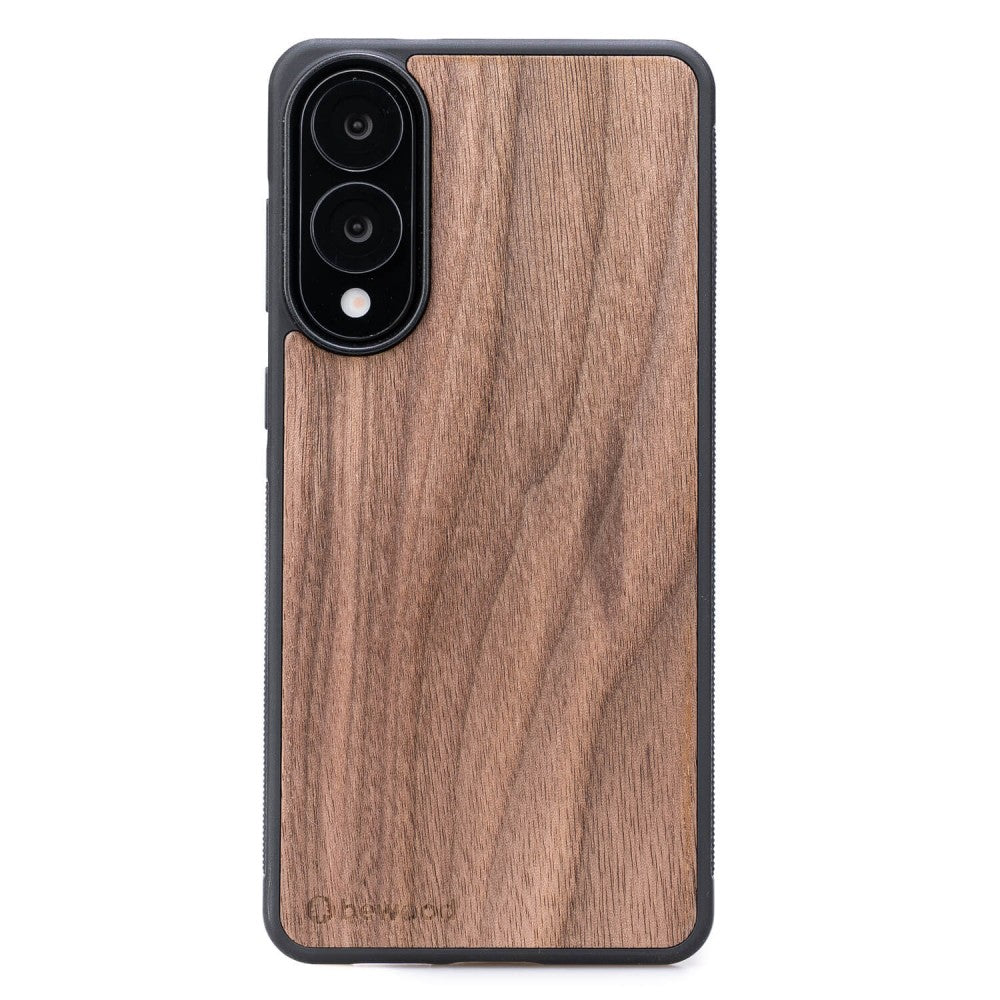 Holzhülle für Galaxy S25 Edge, Bewood Amerikanischer Nussbaum