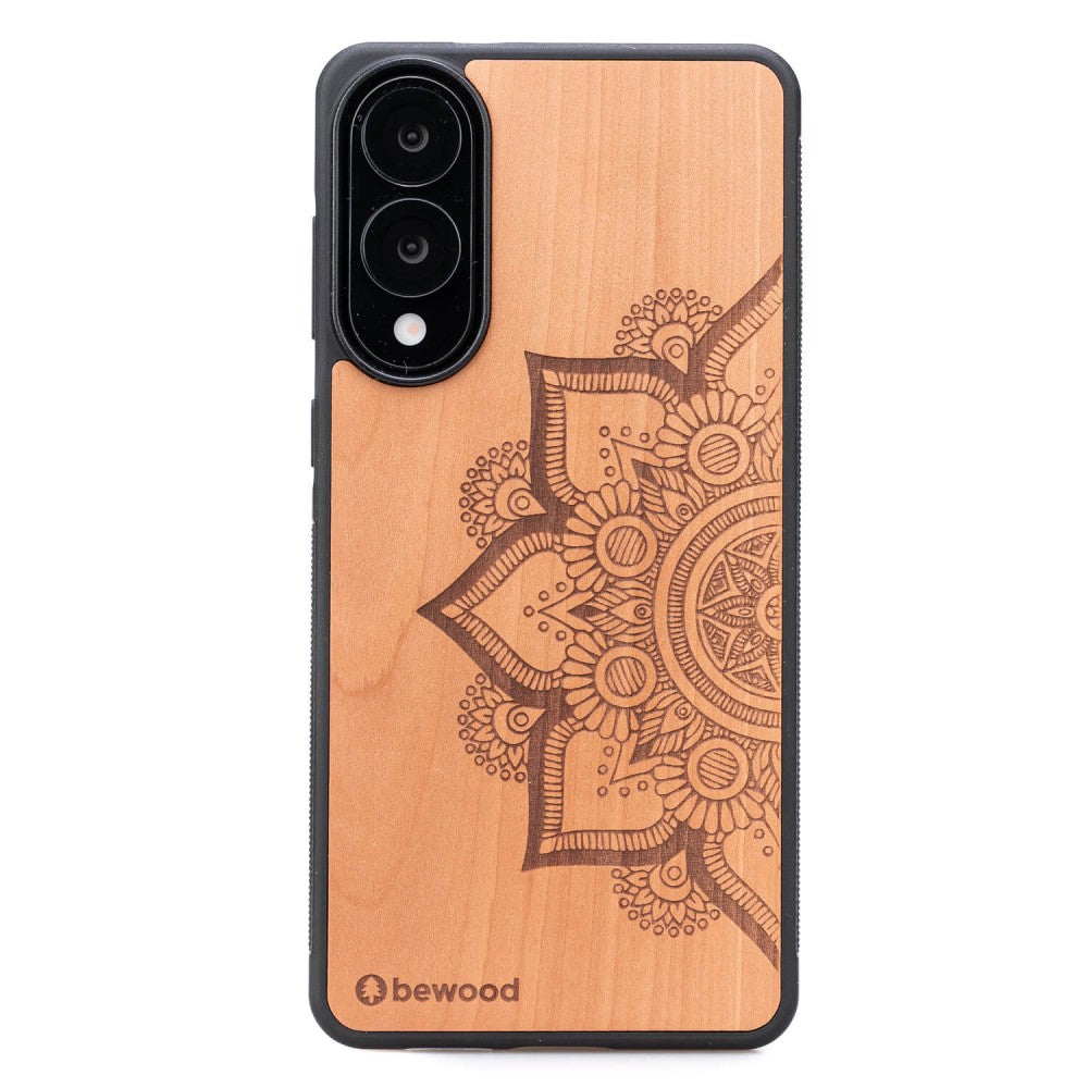 Holzhülle für Galaxy S25 Edge, Bewood Apfelbaum Mandala