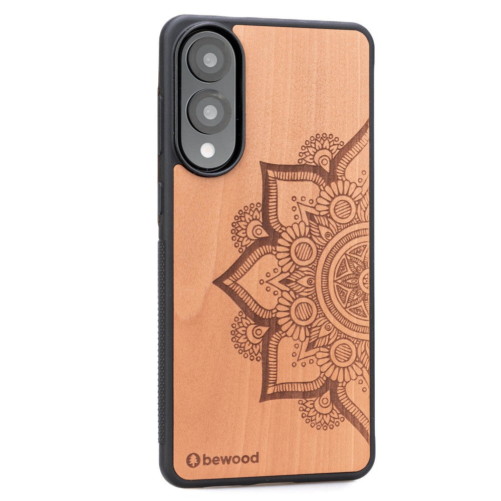 Holzhülle für Galaxy S25 Edge, Bewood Apfelbaum Mandala