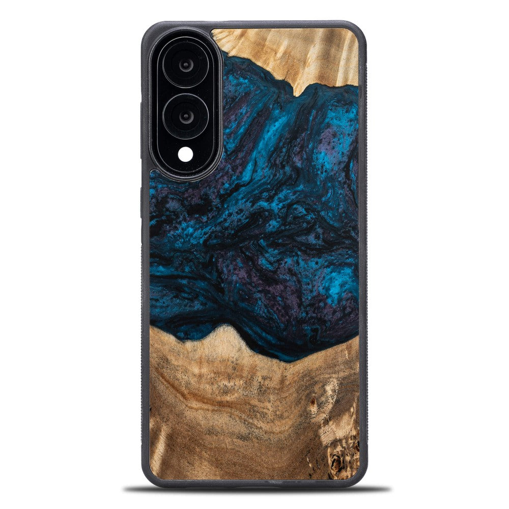 Holzhülle für Galaxy S25 Edge, Bewood Unique Planets Neptun