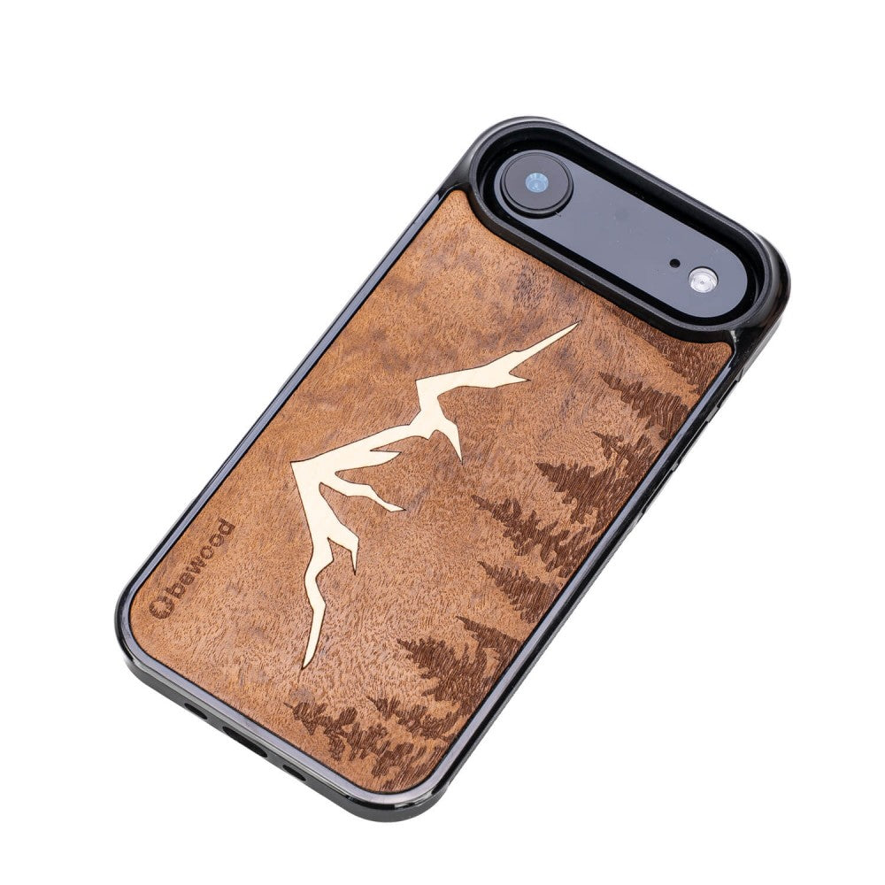 Holzhülle für iPhone Air, Bewood Imbuia-Gebirge