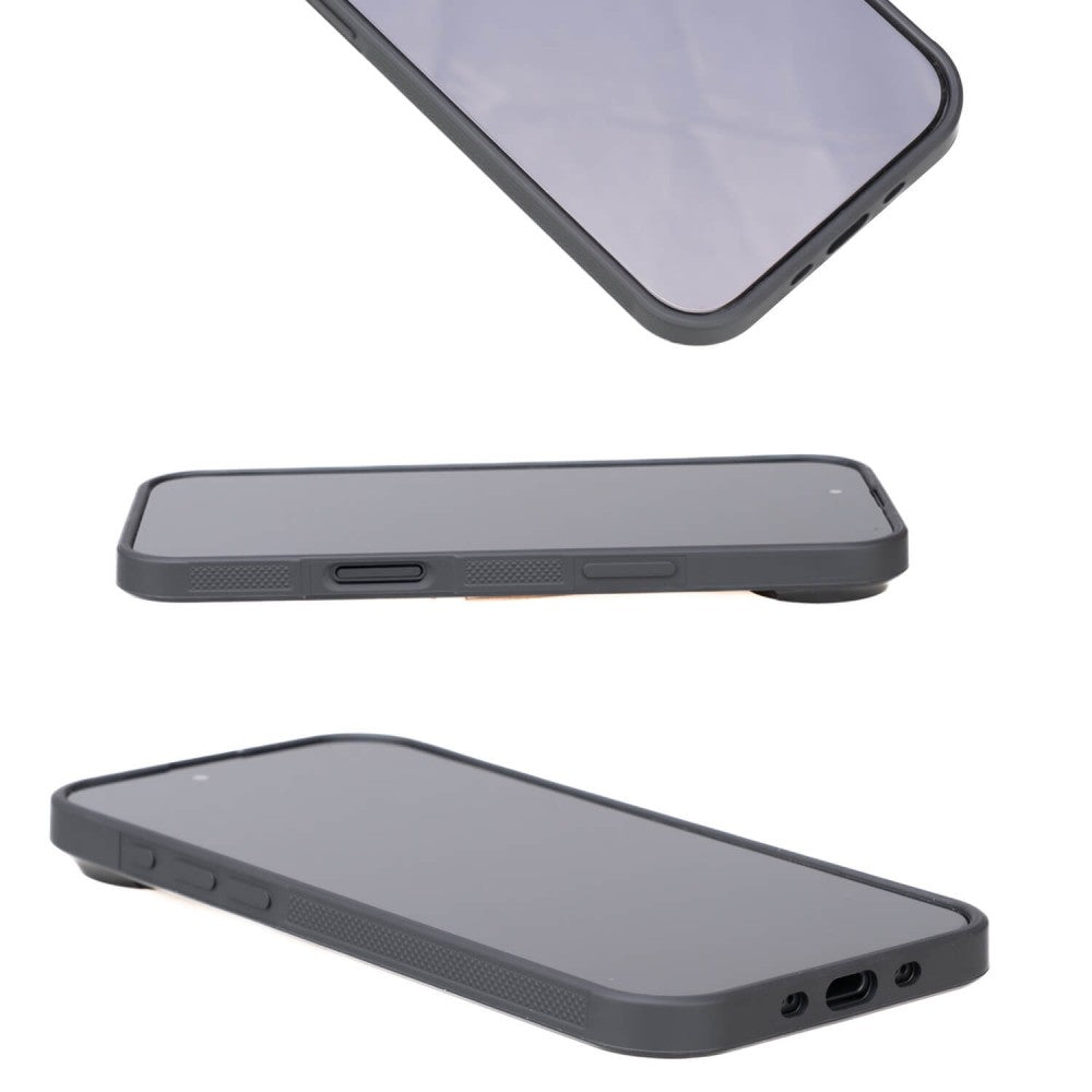 Holzhülle für iPhone Air, Bewood Unique Turquoise für MagSafe