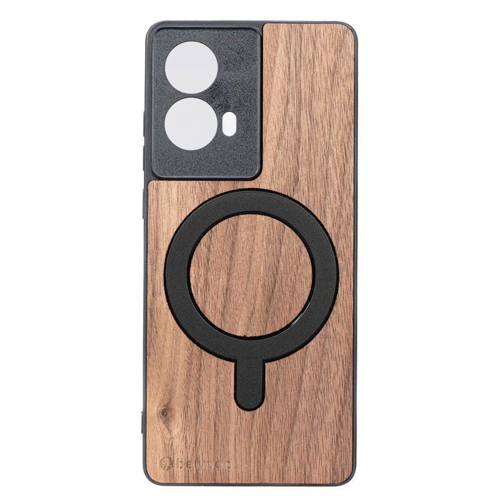 Holzhülle für Motorola Moto G85 5G, Bewood Amerikanischer für MagSafe