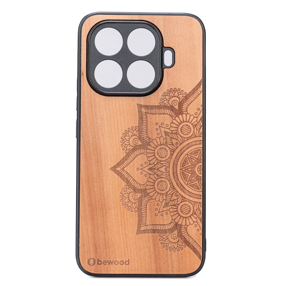 Holzhülle für Xiaomi 15T Pro, Bewood Apfelbaum Mandala