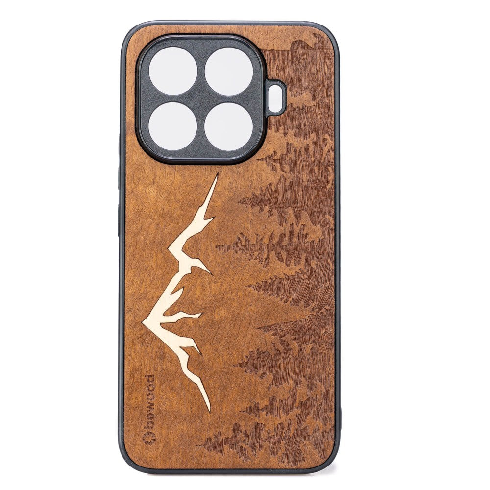 Holzhülle für Xiaomi 15T Pro, Bewood Imbuia-Gebirge