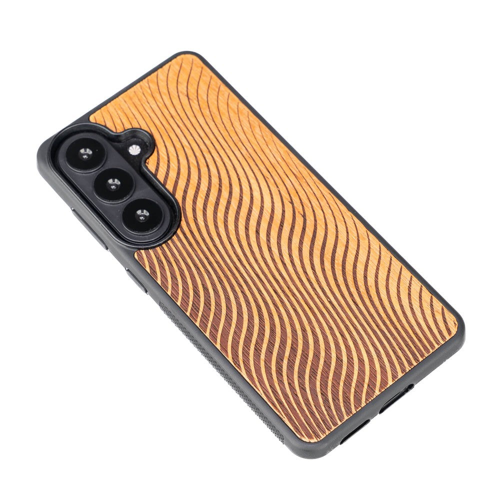 Holzhülle für Galaxy S26, Bewood Merbauwellen