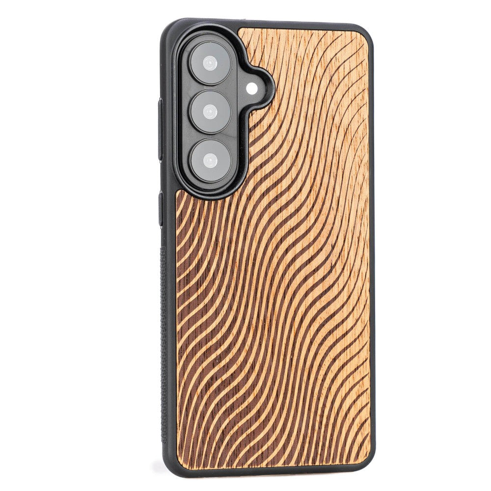 Holzhülle für Galaxy S26 Plus, Bewood Merbauwellen