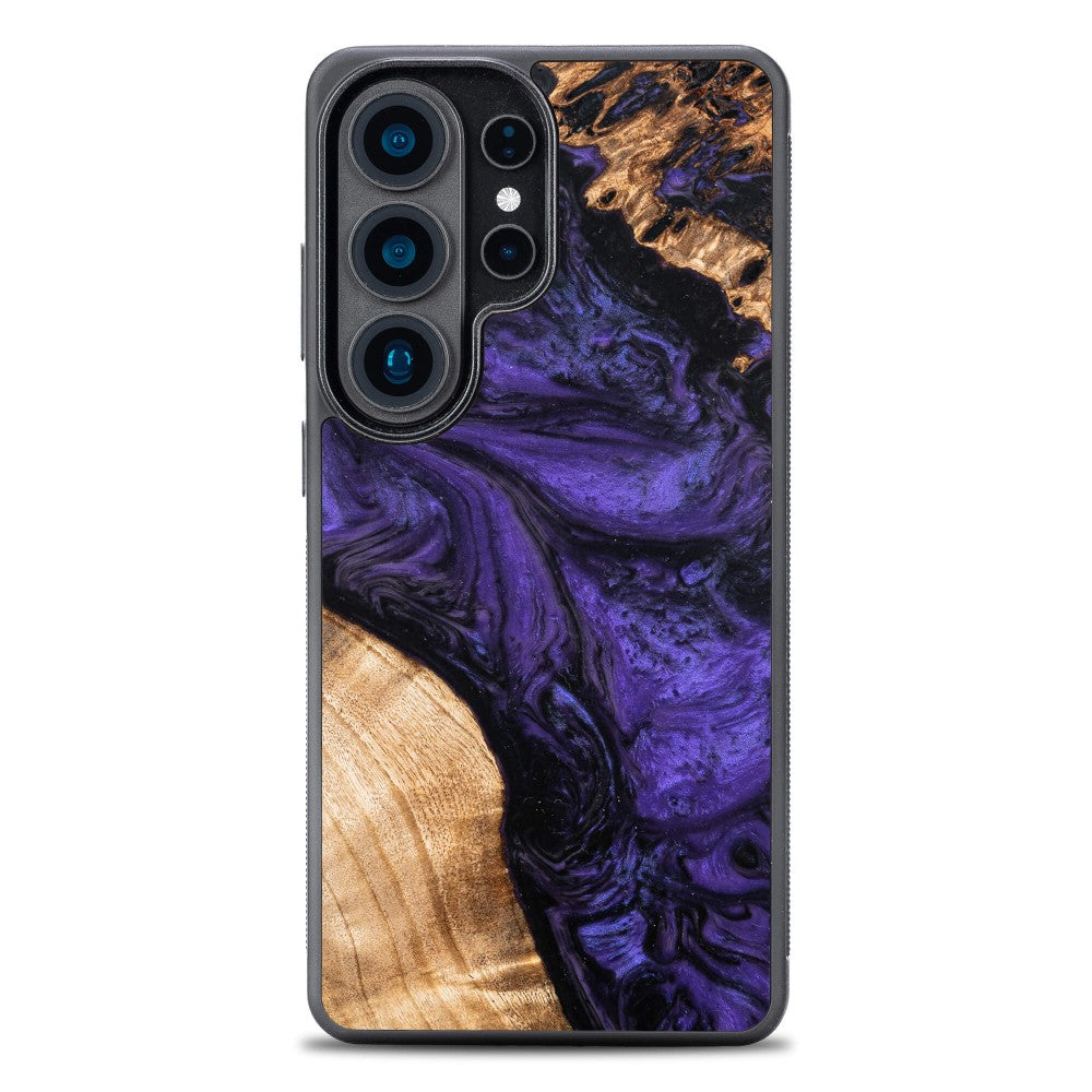 Holzhülle für Galaxy S26 Ultra, Bewood Unique Violet